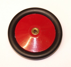 187 Road Wheel 2'' Metal Red / Black Original