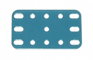 188 Flexible Plate 5x3 Light Blue Original