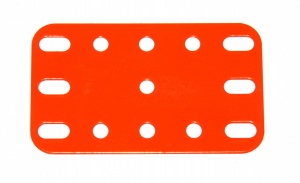 188 Flexible Plate 5x3 Orange Original