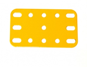 188 Flexible Plate 5x3 UK Yellow