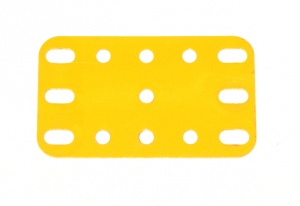 188 Flexible Plate 5x3 UK Yellow Original