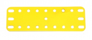 188b Flexible Plate 9x3 French Yellow Used