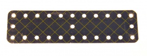 189 Flexible Plate 11x3 Blue and Gold Original