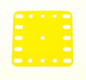 190 Flexible Plate 5x5 French Yellow Original