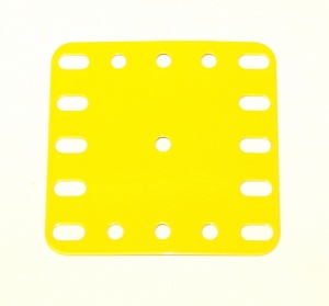190 Flexible Plate 5x5 French Yellow Original