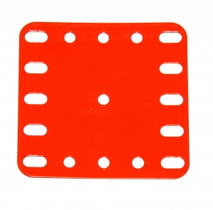 190 Flexible Plate 5x5 Orange Original