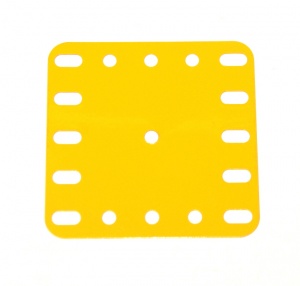 190 Flexible Plate 5x5 UK Yellow Original