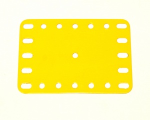 190a Flexible Plate 5x7 French Yellow Original