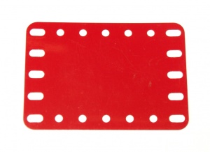 190a Flexible Plate 5x7 Mid Red Original