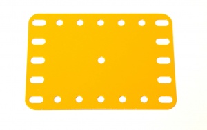 190a Flexible Plate 5x7 UK Yellow