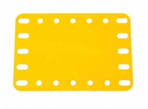 190a Flexible Plate 5x7 UK Yellow Original