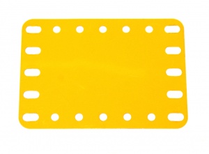 190a Flexible Plate 5x7 UK Yellow Original