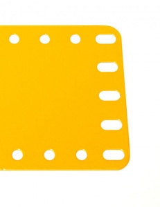 197 Flexible Plate 5x25 UK Yellow