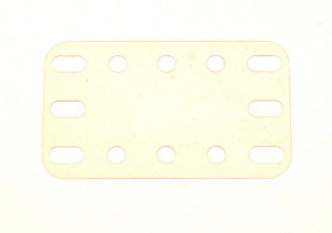 193 Transparent Plate 3x5 Original