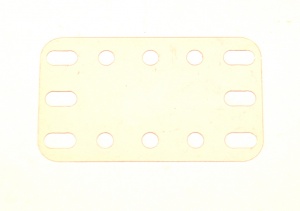 193 Transparent Plate 3x5 Original