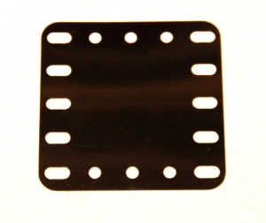 194a Flexible Plastic Plate 5x5 Black Original