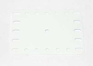 194c Flexible Plastic Plate 9x5 White Original