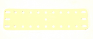 194d Flexible Plastic Plate 11x3 White Original
