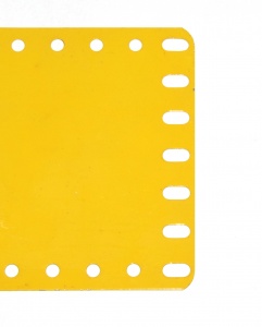 196a Flexible Plate 7x19 Hole French Yellow