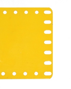 196a Flexible Plate 7x19 Hole French Yellow