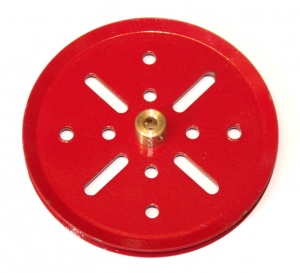 19b 3'' Pulley Red