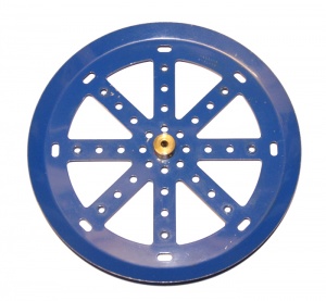 19c Pulley 6'' with Boss Blue Original