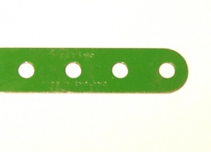 1b Standard Strip 15 Hole Light Green Repainted