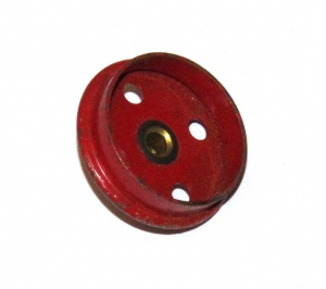 20 Flanged Wheel 1 1/8'' Diameter Red Original