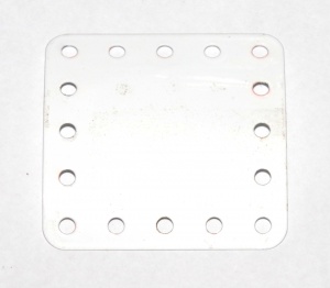 200 C Section Flexible Plate 5x5 White Repainted
