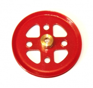20a 2'' Pulley Red