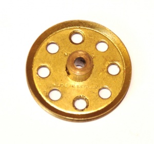 21 1'' Pulley Brass Original