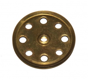 21a 1'' Pulley without Boss Brass