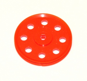 21 1½'' Pulley Triflat Orange Plastic Original