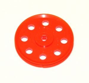 21 1'' Pulley Triflat Orange Plastic Original