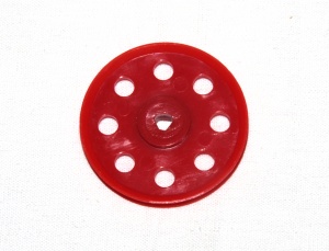 21 1½'' Pulley Triflat Red Plastic Original