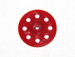 21 1'' Pulley Triflat Red Plastic Original