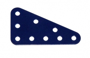 221 Flexible Triangular Plate 5x3 Blue Original