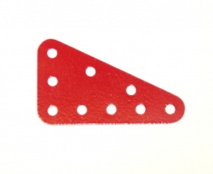 221 Flexible Triangular Plate 5x3 Red