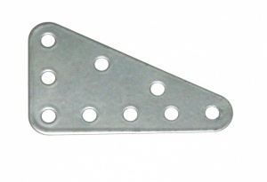 221 Flexible Triangular Plate 5x3 Silver Original