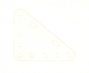 223a Transparent Triangular Plate 5x5