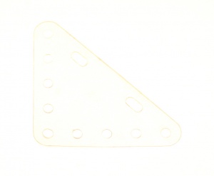 223a Transparent Triangular Plate 5x5