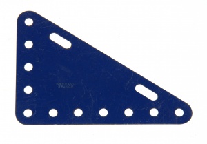 226 Flexible Triangular Plate 7x5 Blue Original