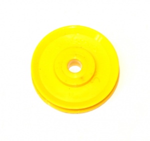 22ap 1'' Pulley without Boss UK Yellow Plastic Original