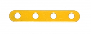 235h Narrow Strip 4 Hole Yellow Original