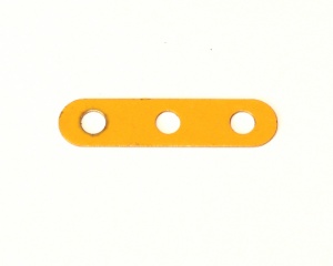 235g Narrow Strip 3 Hole UK Yellow