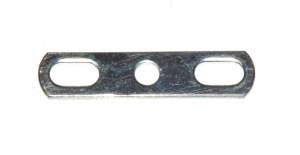 235gs Narrow Strip Slotted 3 Hole Zinc