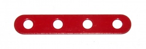 235h Narrow Strip 4 Hole Red Original