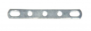235sx Narrow Strip 5 Hole Slotted Zinc