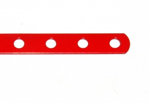 235b Narrow Strip 7 Hole Red Original