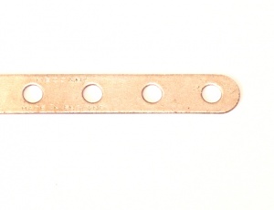 235a Narrow Strip 6 Hole Silver Original